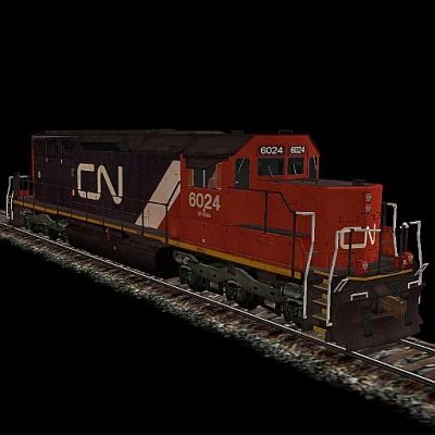 Canadian National SD40U